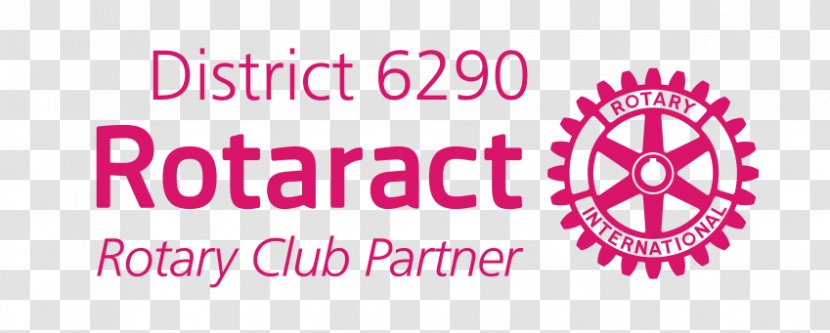 Rotaract Rotary International Service Club Organization KY1-1202 - Pink Transparent PNG