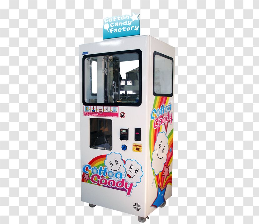 Sweet Cotton Candy Maker Vending Machines Industry - Machine Transparent PNG