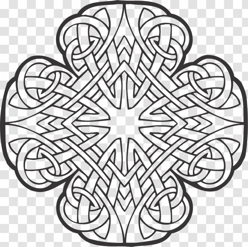 Book Of Kells Celtic Knot Art Celts Lindisfarne Gospels - Symmetry - Style Transparent PNG