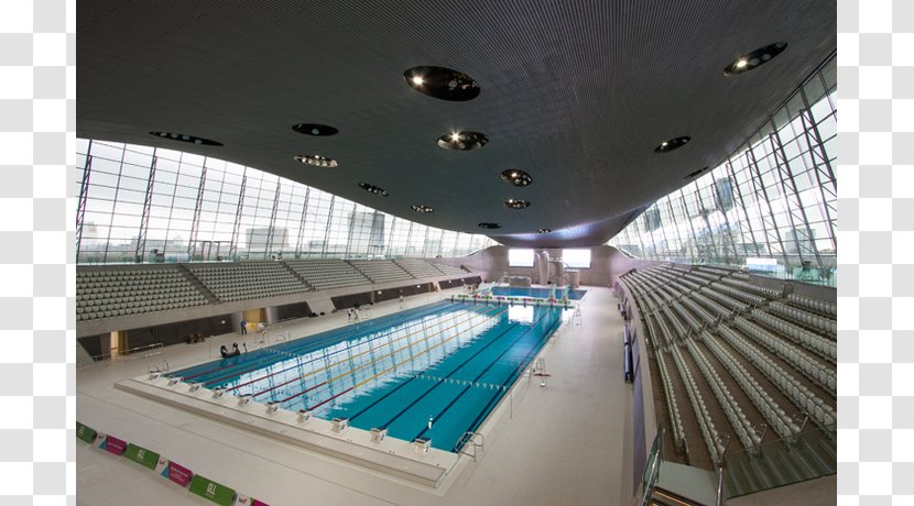 London Aquatics Centre 2012 Summer Olympics Sports Venue Architect Interior Design Services - Olympic Project Transparent PNG