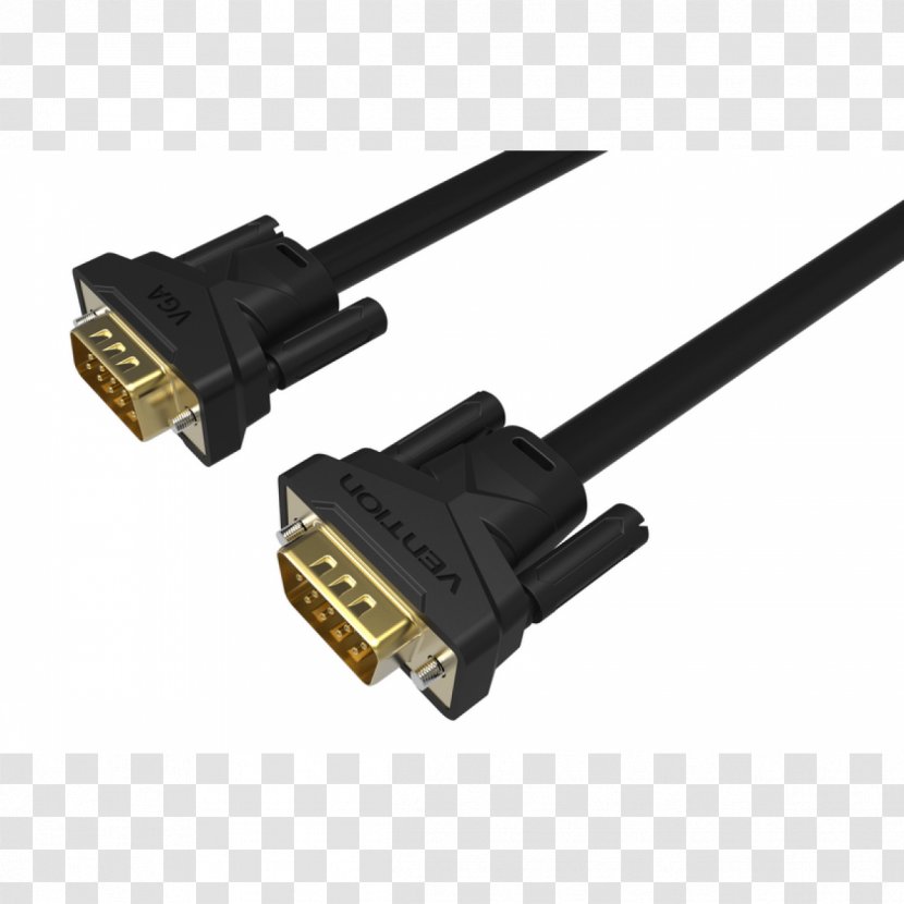 Serial Cable HDMI VGA Connector Electrical - Lead - Network Security Guarantee Transparent PNG