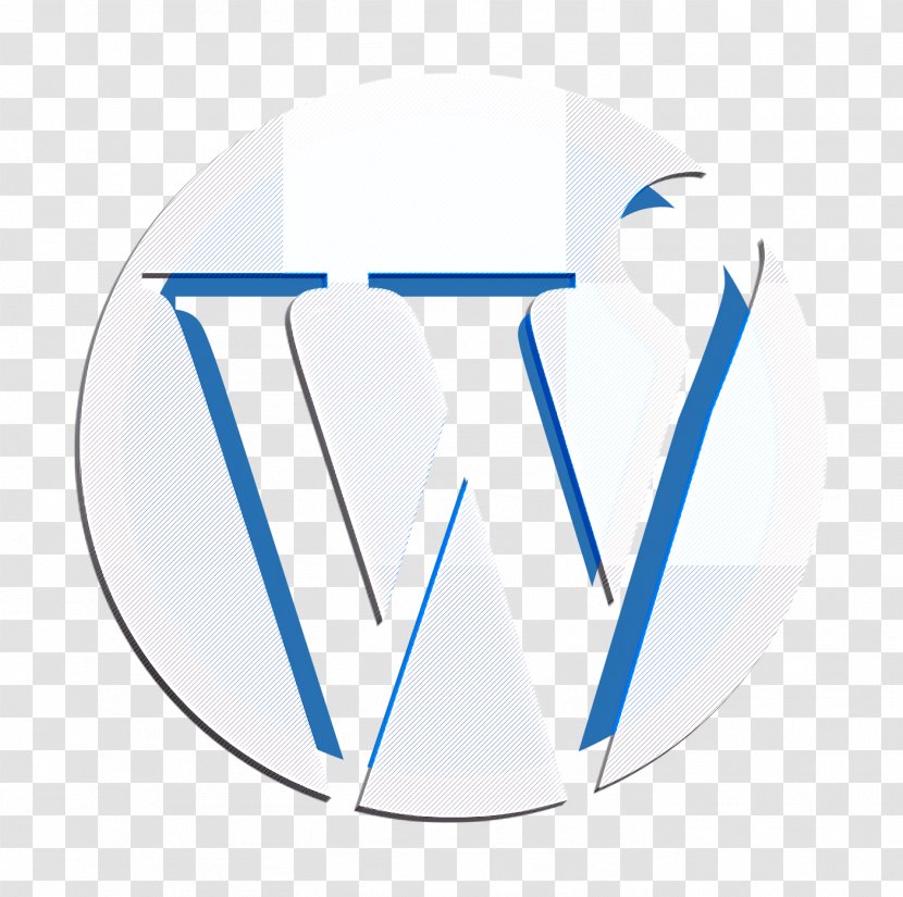 Blog Icon Blogging Crm - Blue - Azure Emblem Transparent PNG