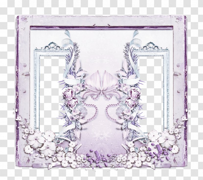 Background Pink Frame - Purple - Rectangle Lilac Transparent PNG