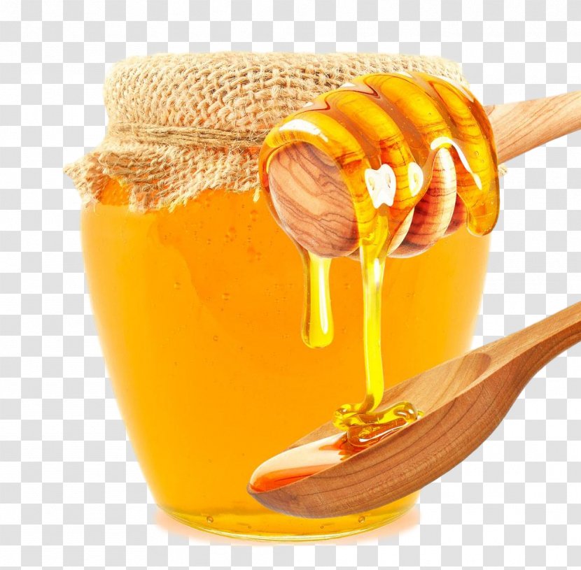 Food Honey Ingredient Juice Drink - Cuisine Honeybee Transparent PNG