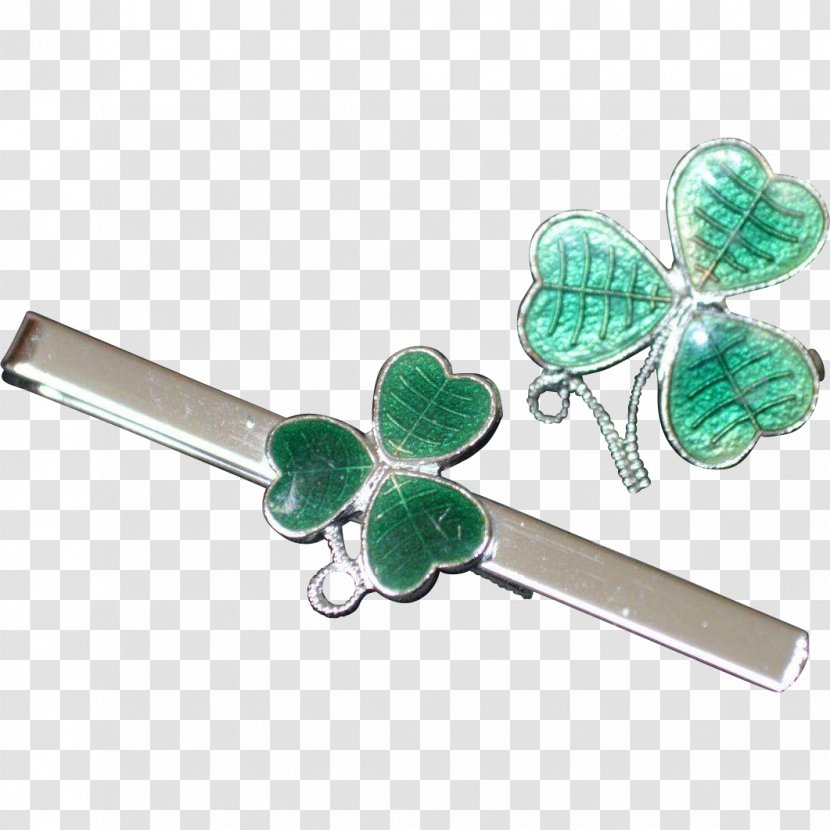 Body Jewellery Gemstone Clothing Accessories Emerald - Jewelry Design - Clover Transparent PNG