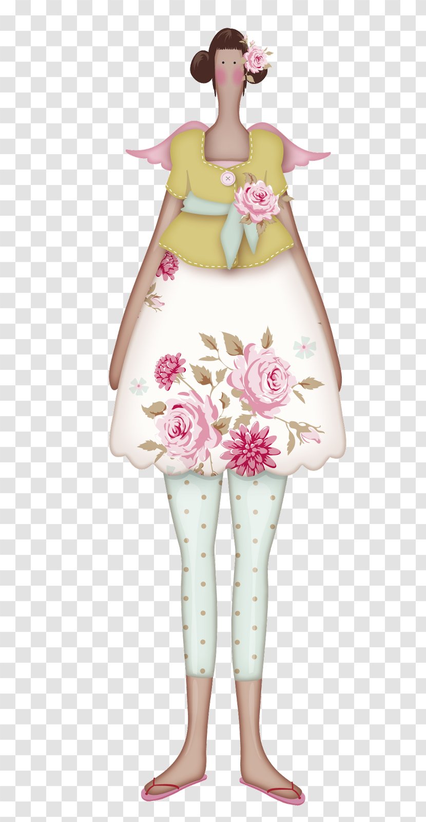 Doll Child Costume Design Clip Art - Idea Transparent PNG