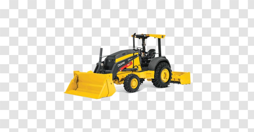 John Deere Tracked Loader Tractor Heavy Machinery - Construction Equipment Transparent PNG