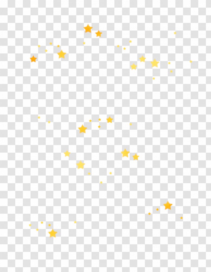 Angle Line Point Font Pattern - Yellow - Stars Transparent PNG