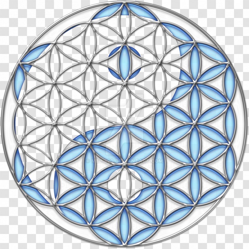 Art Geometry Overlapping Circles Grid Ornament - Deviantart - Guan Yin Transparent PNG