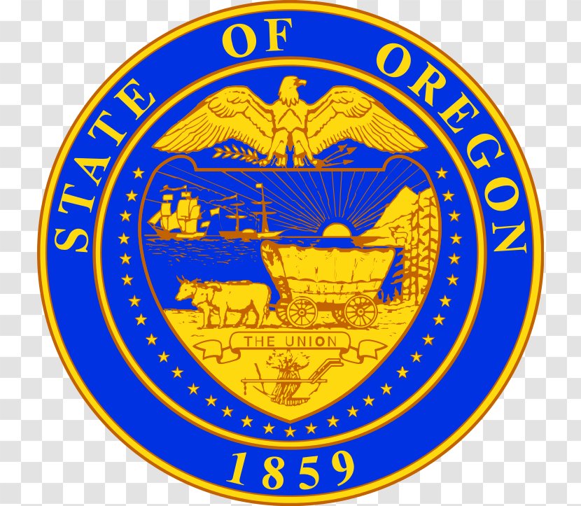 Oregon State Capitol Seal Of Senate House Representatives Secretary - Emblem - Michigan Department Transportation Transparent PNG