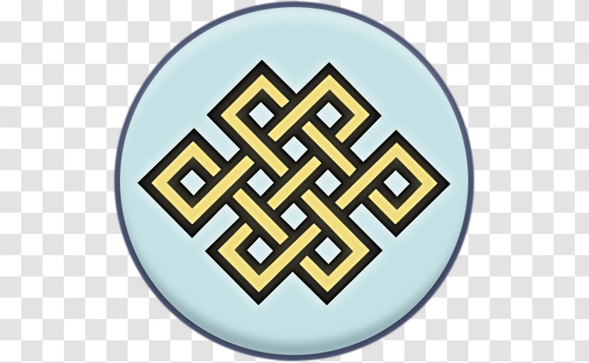 Endless Knot Tibetan Buddhism Buddhist Symbolism Ashtamangala - Symbol Transparent PNG