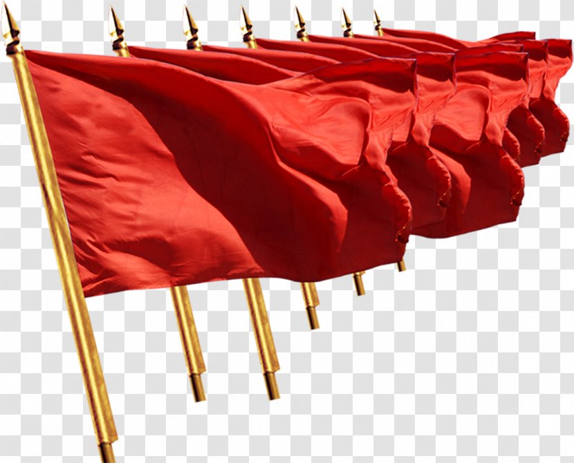 Red Flag - Hongqi - National Transparent PNG