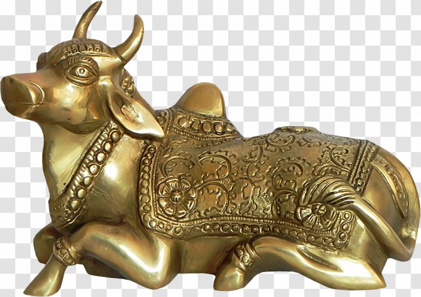 Cattle Ox Metal Bronze Brass - Lord Shiva Transparent PNG