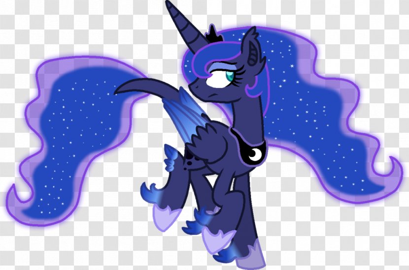 Princess Luna Pony Fashion Winged Unicorn Canterlot - Purple Transparent PNG