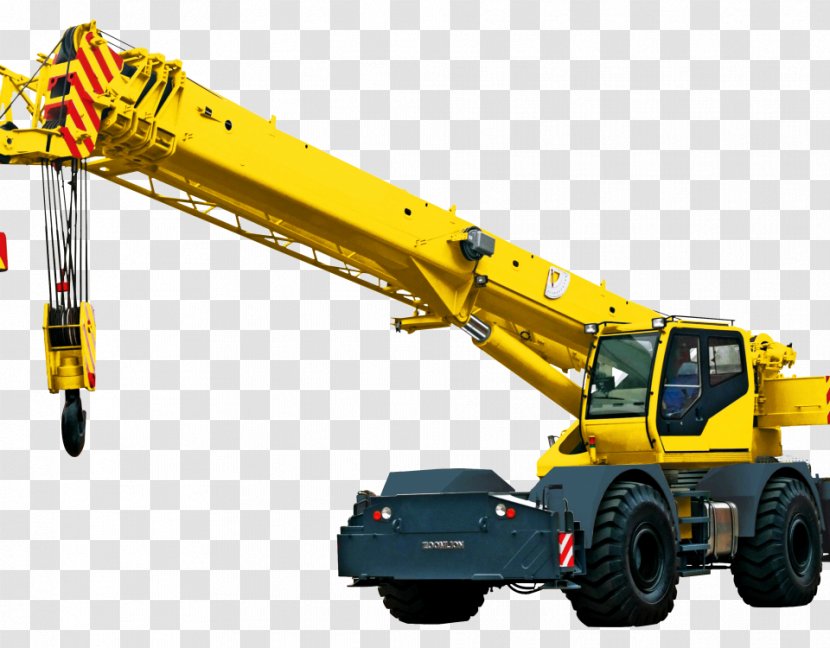 Mobile Crane Architectural Engineering Heavy Machinery Service Transparent PNG
