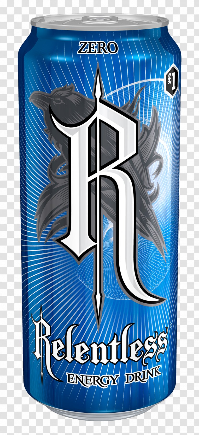 Energy Drink Fizzy Drinks Juice Relentless Beverage Can - Tin - Plastic Bottles Supplier Transparent PNG