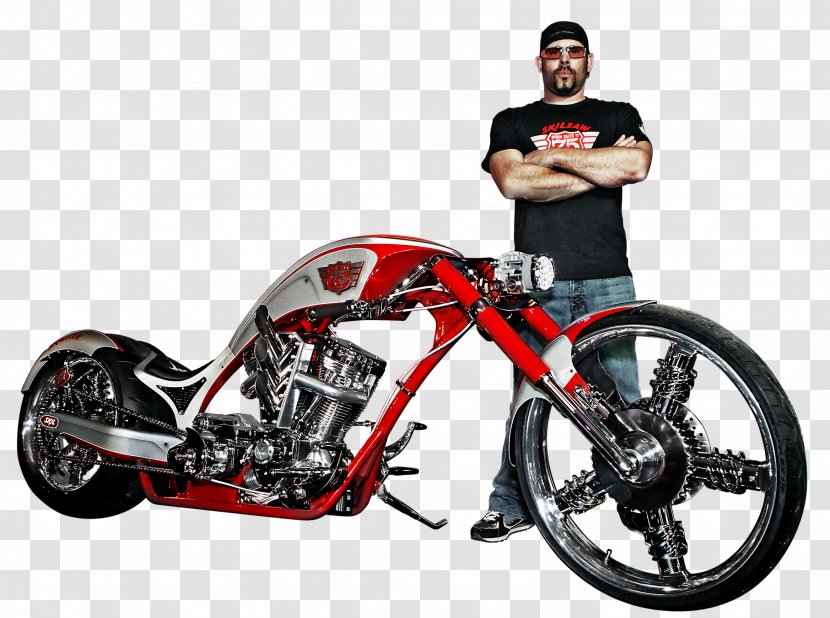 Sturgis Orange County Choppers Custom Motorcycle Transparent PNG