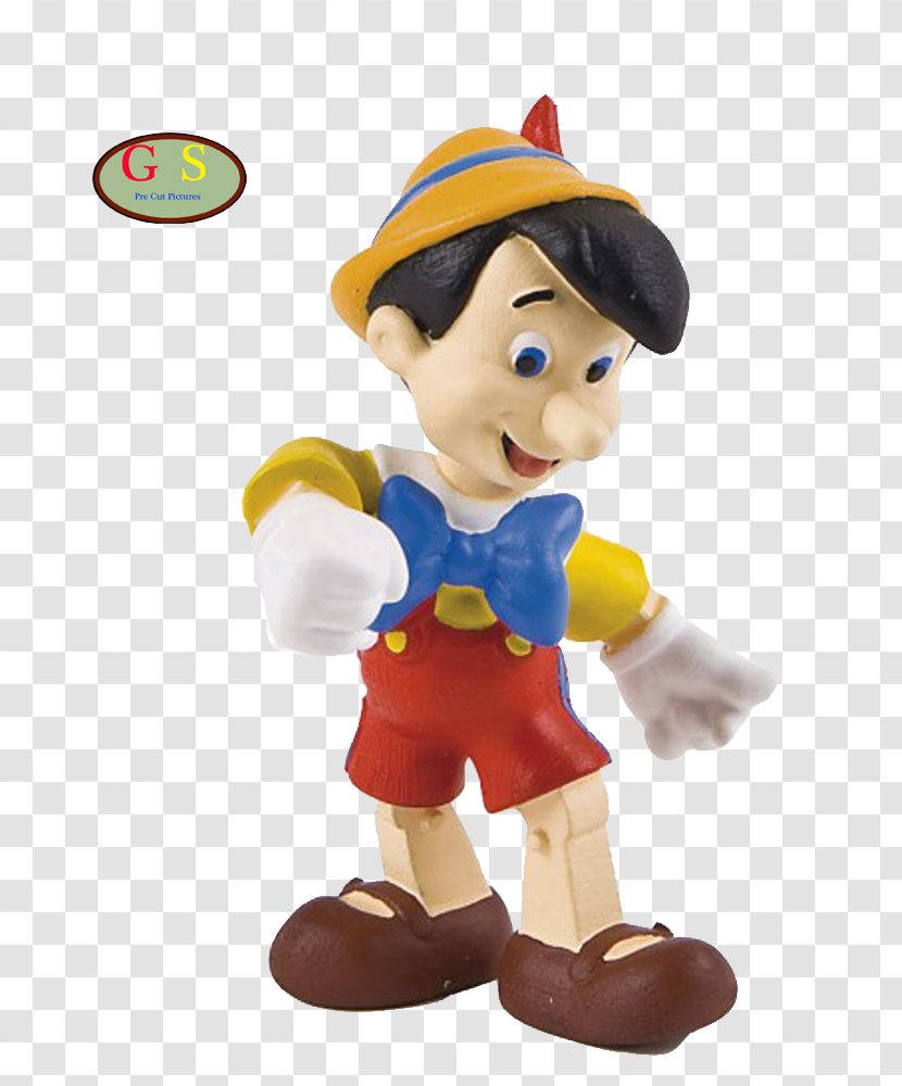 Pinocchio Figurine Walt Disney Geppetto Toy Transparent PNG