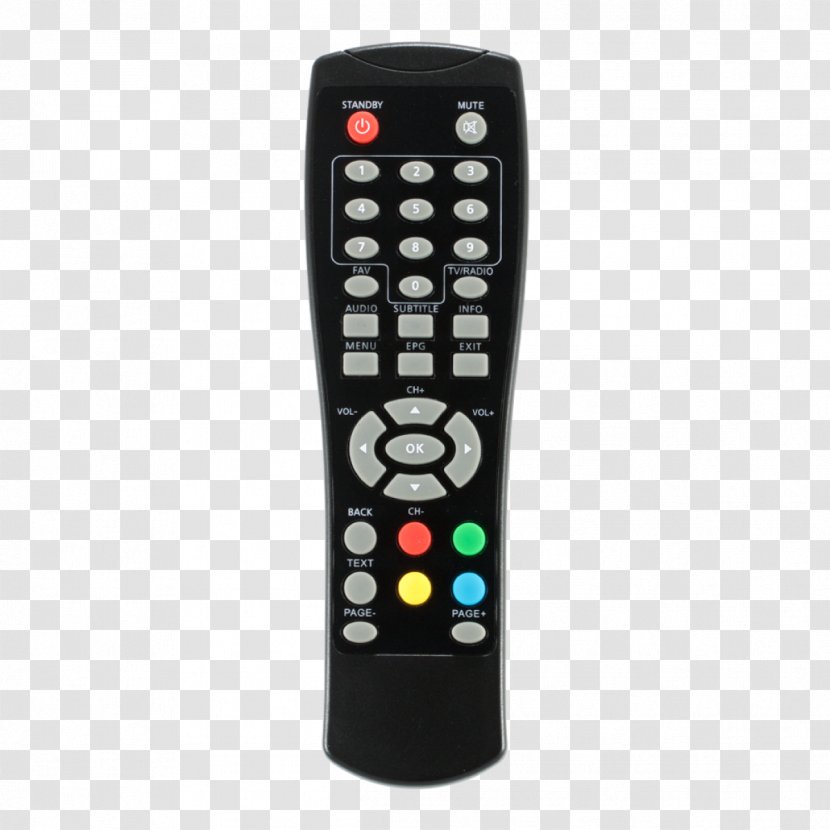 Remote Controls Universal Set-top Box Television Set - Digital - Control Transparent PNG