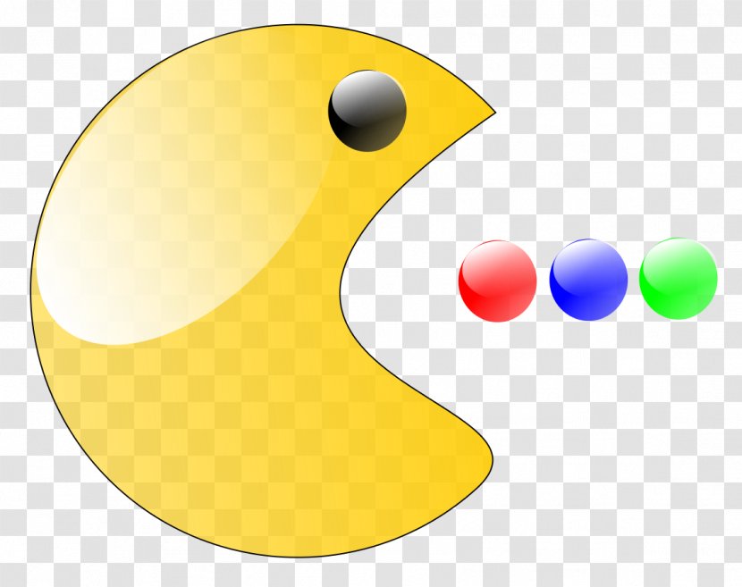 Ms. Pac-Man Ghosts Clip Art - Yellow - Ocean's 8 Transparent PNG