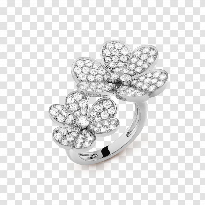 Ring Jewellery Van Cleef & Arpels Diamond Gold - Colored Transparent PNG