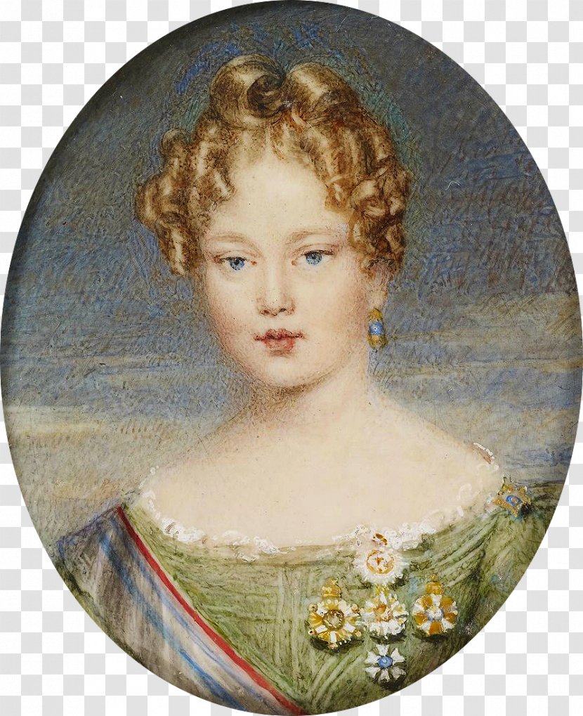Maria II Of Portugal Kingdom House Braganza Queen Regnant Transparent PNG