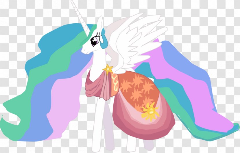 Princess Celestia Wedding Dress Gown Image - Pollinator Transparent PNG