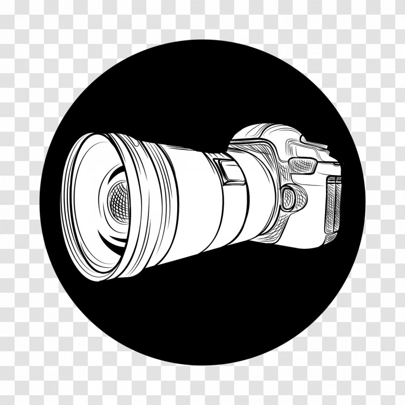 Photography Black And White Logo Photographer - Automotive Tire - Artwork Transparent PNG