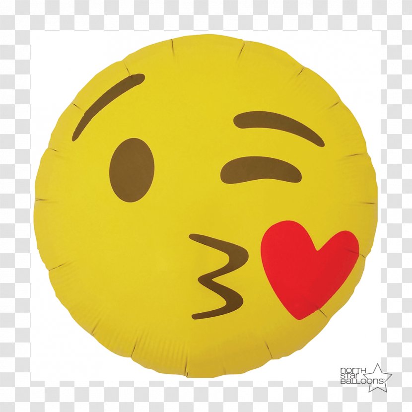 Balloon Face With Tears Of Joy Emoji Kiss Love Transparent PNG