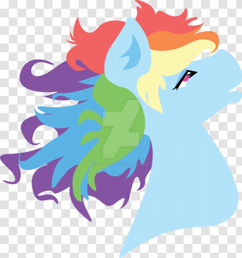 Rainbow Dash Rarity Twilight Sparkle Horse Pony - Fish - Away Bubble Transparent PNG