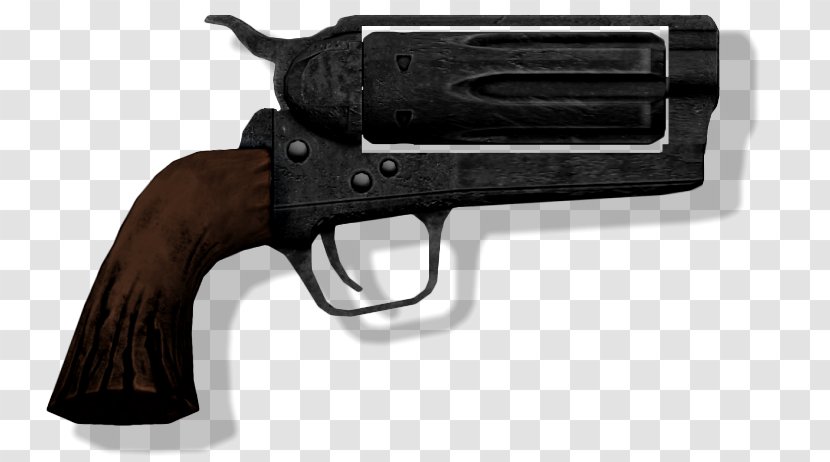 Revolver Trigger Firearm Ranged Weapon Air Gun - Barrel Transparent PNG