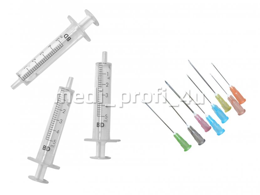Becton Dickinson Hypodermic Needle Syringe Luer Taper Cotton Buds Transparent PNG
