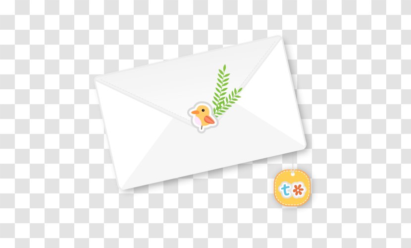 Paper Envelope Logo - White Transparent PNG