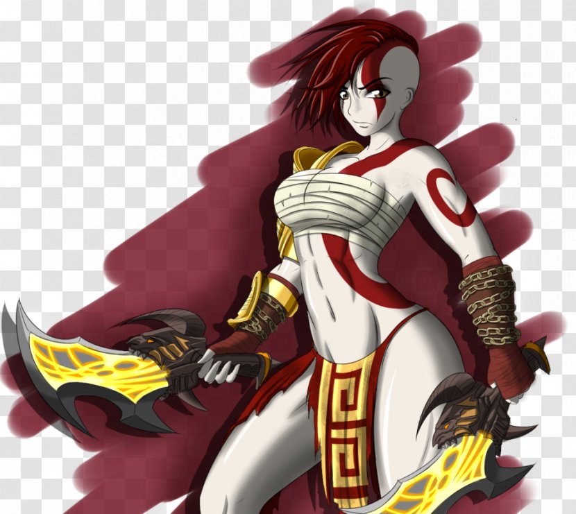 God Of War III Saga Kratos - Cartoon Transparent PNG