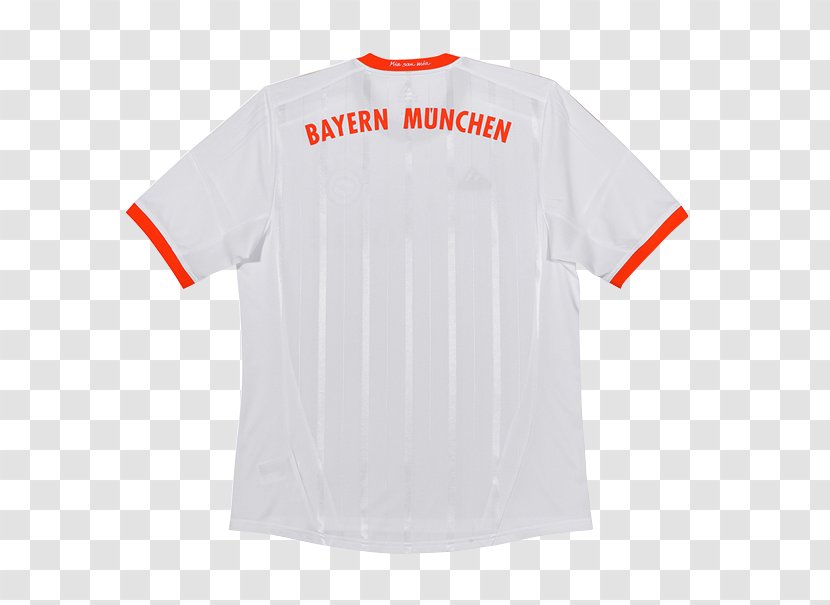 FC Bayern Munich 2012–13 UEFA Champions League Sports Fan Jersey T-shirt - Collar - Footy Headlines Transparent PNG