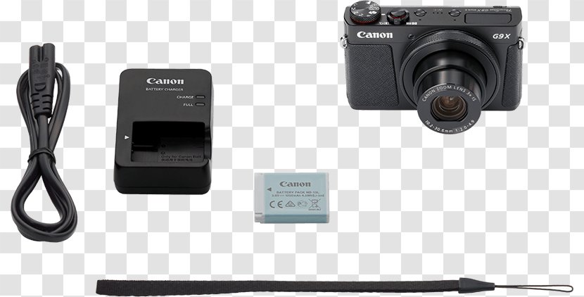 Canon PowerShot G9 X Mark II [Black] G7 - Powershot Ii - Camera Transparent PNG