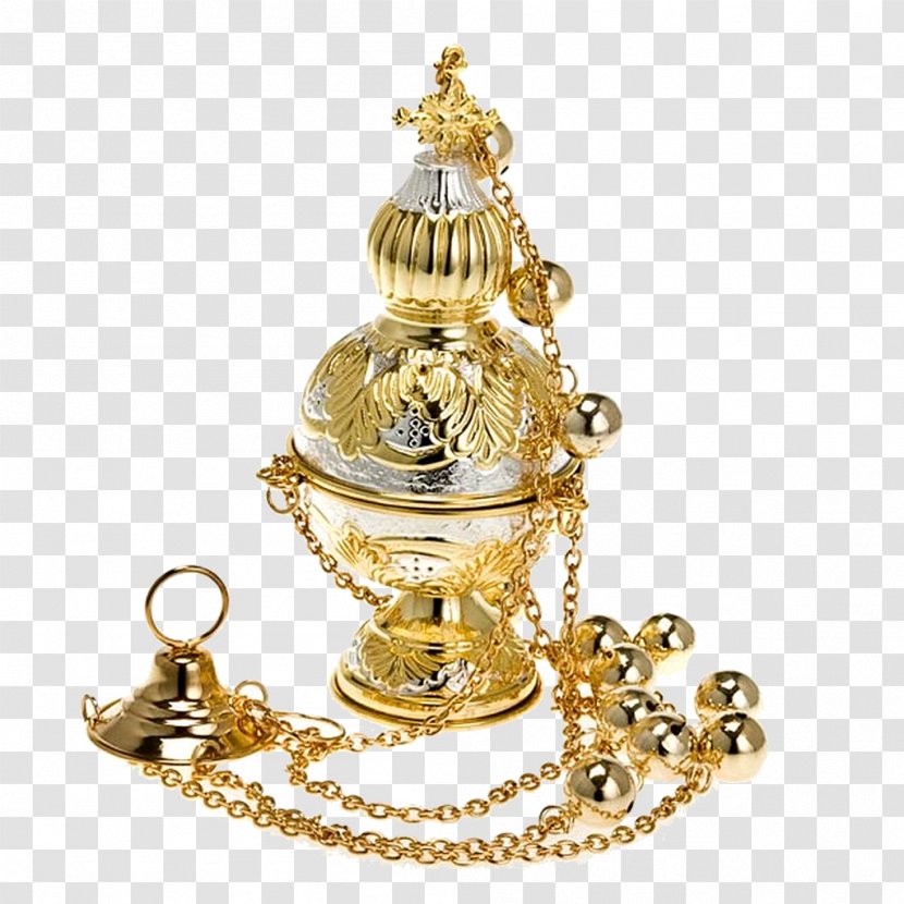 Biblical Magi Incense Myrrh Thurible Burtininkas - Jewellery - Brass Transparent PNG