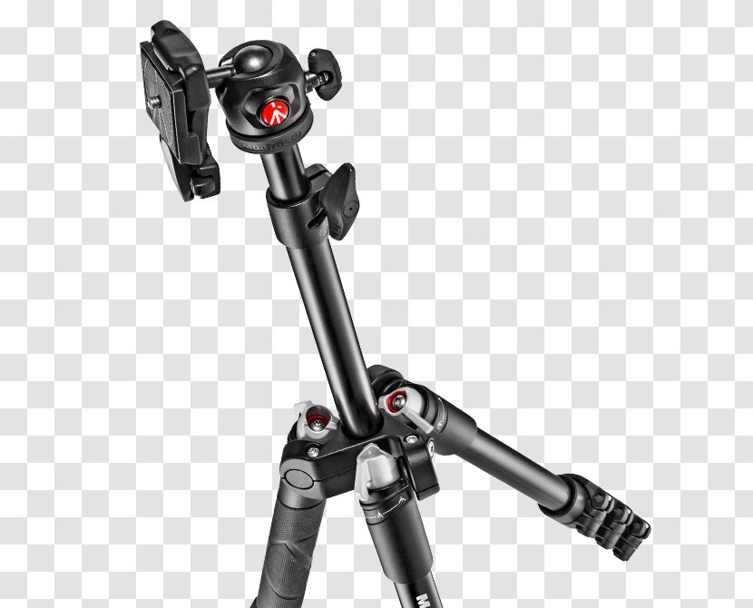 Tripod Manfrotto Ball Head Photography Point-and-shoot Camera - Bicycle Handlebar - Part Transparent PNG