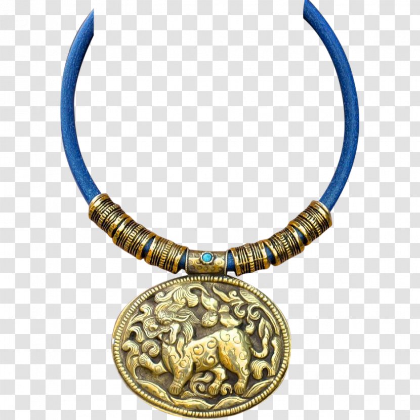 Necklace Jewellery Battlefield High School Charms & Pendants Clothing Accessories - Lapis Lazuli - Gold Chain Transparent PNG