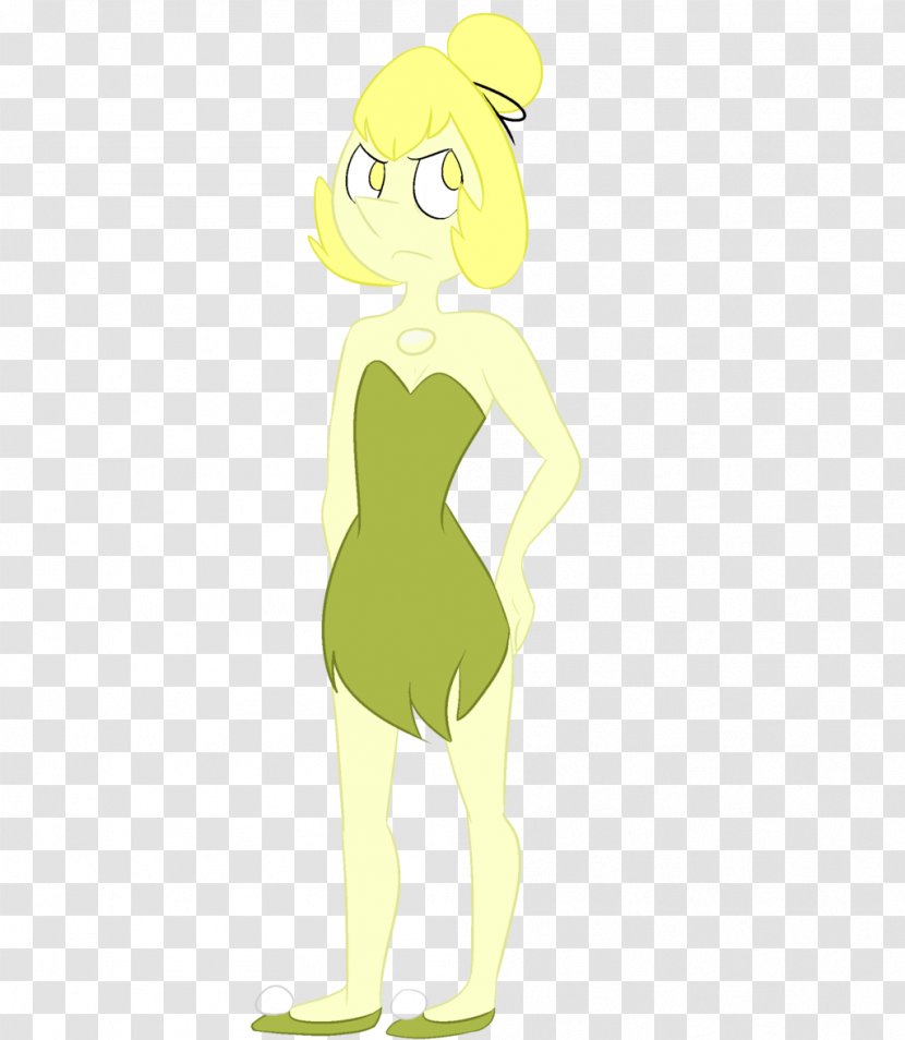 Tinker Bell Gemstone Ariel Disney Princess Pearl - Flower - Gem Yellow Transparent PNG