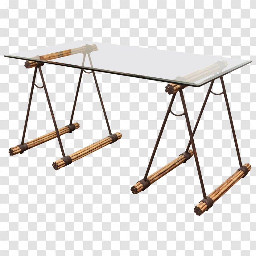Writing Table Desk Saw Horses - Chair Transparent PNG