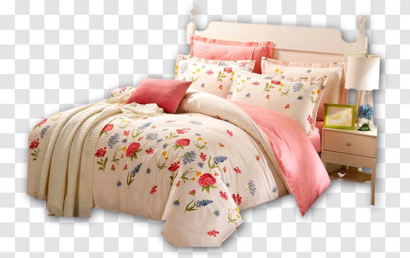 Bed Sheet Frame Pillow - Mattress - Positive View Transparent PNG