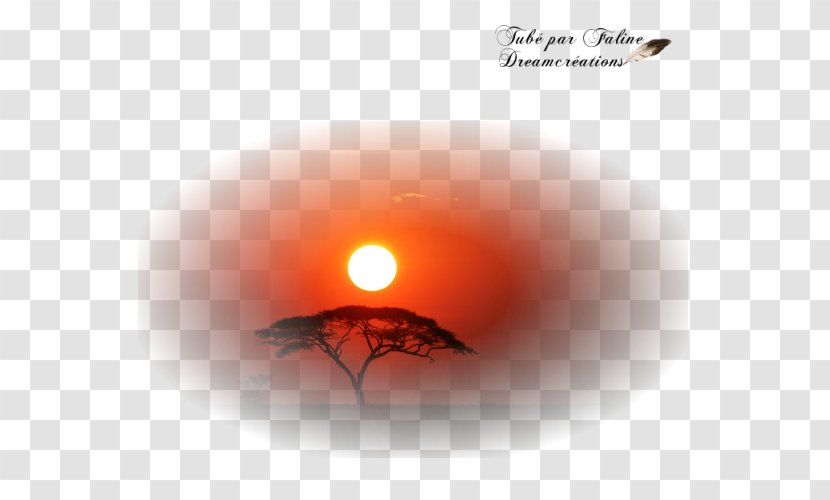 Création Graphique Landscape Desktop Wallpaper Faline - Orange - Sunset Dreams Transparent PNG