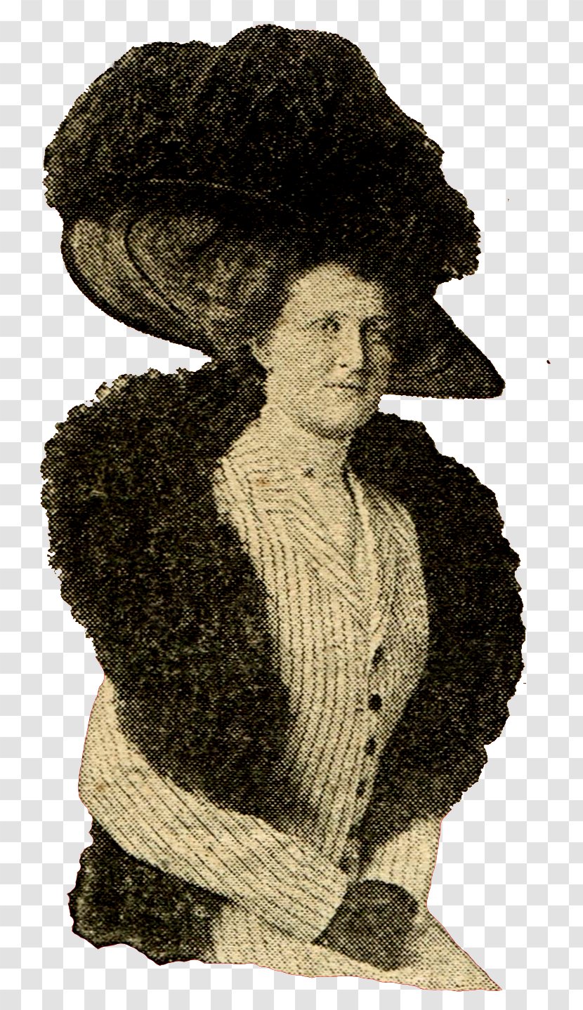 Hat Housekeeper Fashion Headgear Knit Cap - Portrait - Ostrich Transparent PNG