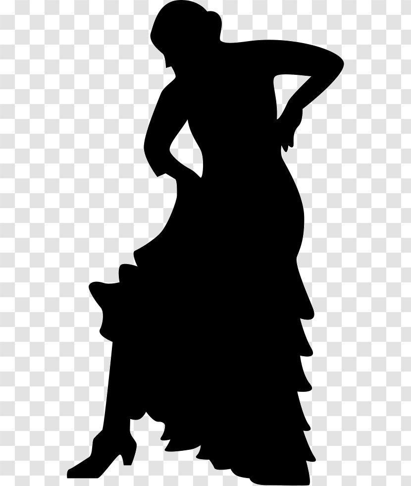 Dance Silhouette Flamenco Woman Transparent PNG