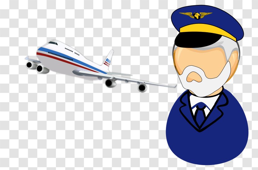 Airplane 0506147919 Pilot In Command Clip Art - Aircraft Transparent PNG