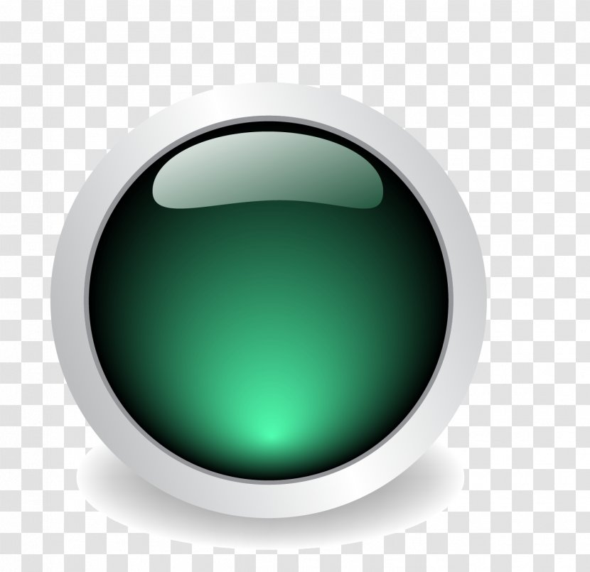 Green Circle Wallpaper - Emerald Vector Material Transparent PNG
