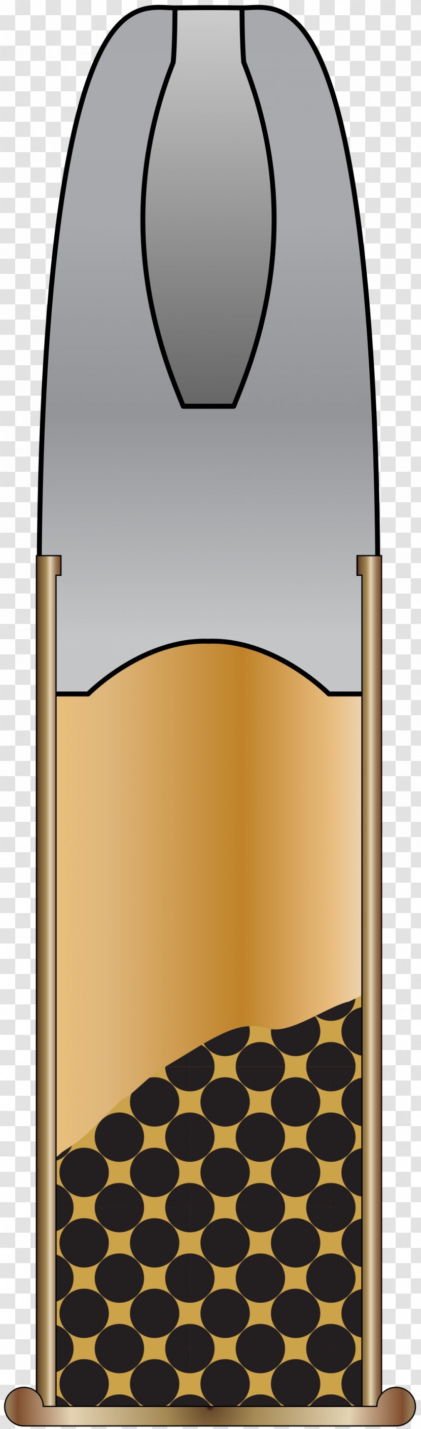 Hollow-point Bullet Cartridge Weapon Expanding - Rectangle Transparent PNG