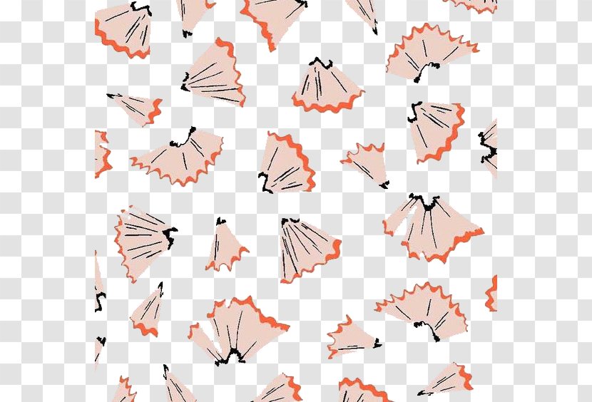 Pencil Drawing Pattern - Watercolor - Cartoon Shavings Background Transparent PNG