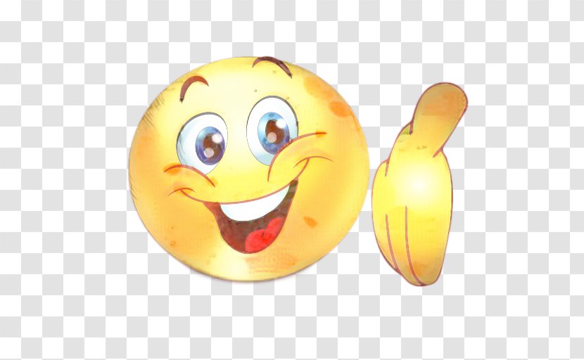 Emoticon Smile - Yellow - Bouncy Ball Transparent PNG